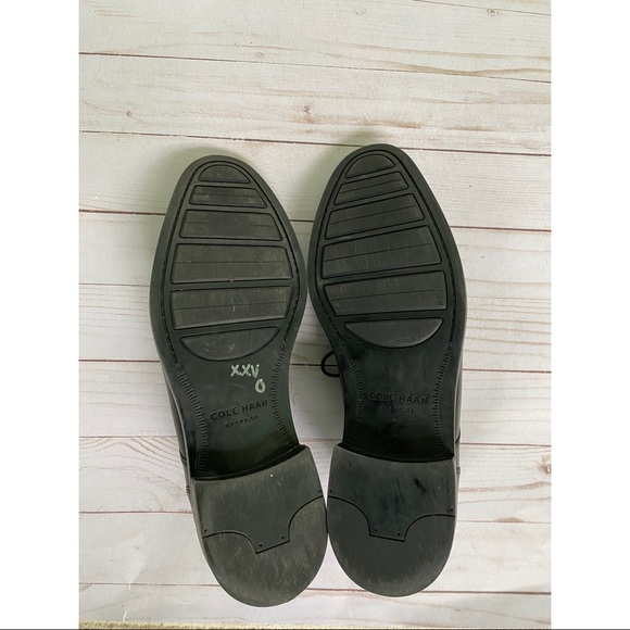 Cole Haan Black Oxford Dress Shoes Men Size 10.5 - Picture 7 of 7